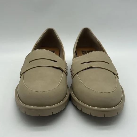 Dolce Vita Lug Loafer Women’s Shoes | US 9 / EUR 40 | Vegan Beige Dune Crisp NWT - Picture 5 of 11